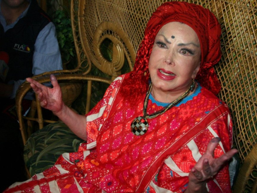 Fallece Irma Serrano conocida como "La Tigresa"