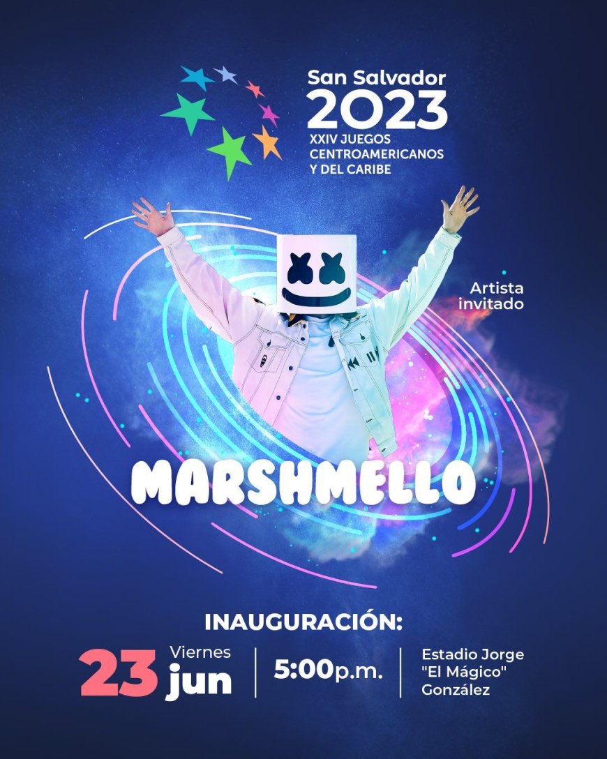 ¿Cuánto cobrará Marshmello por la inauguración de los Juegos Centroamericanos y del Caribe?