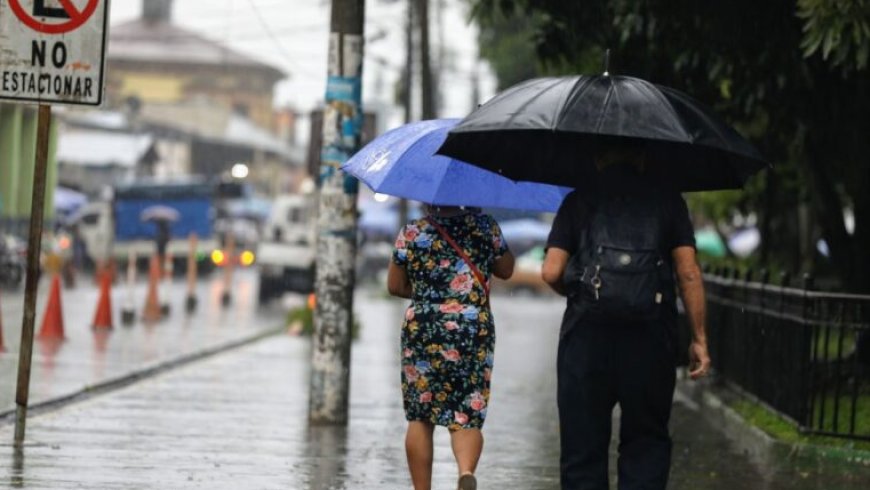 Se esperan lluvias para el centro y occidente de El Salvador