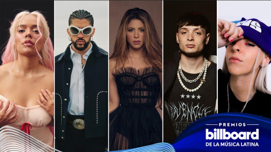 ¿Quién encabeza la lista de los Premios Billboard de la Música Latina?