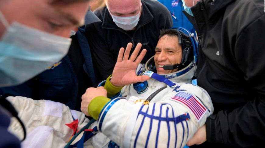 ¡El astronauta Frank Rubio regresa a la Tierra!