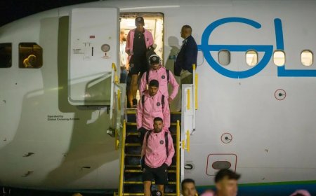 ¡Messi y el Inter Miami ya se encuentran en El Salvador!