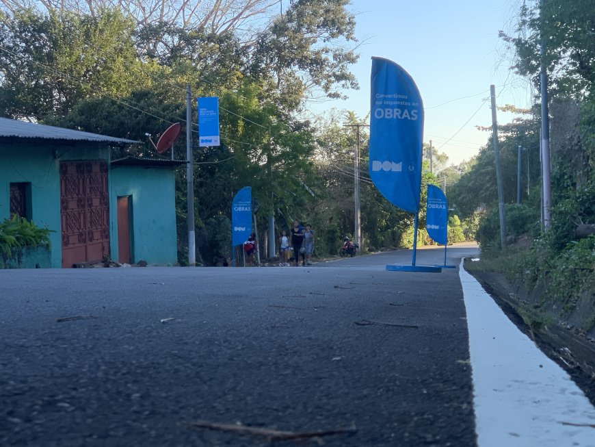 La DOM recupera principales calles del municipio de Jucuarán