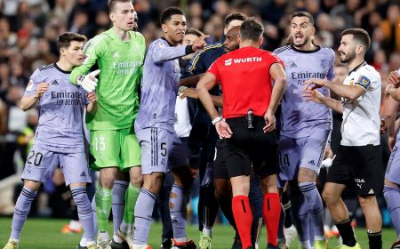 Polémica arbitral desata ira del Real Madrid