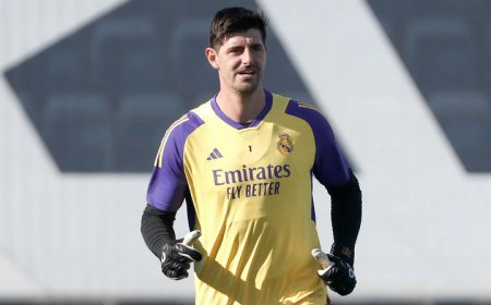 La nueva lesión de Courtois le impide participar en lo que resta de la temporada