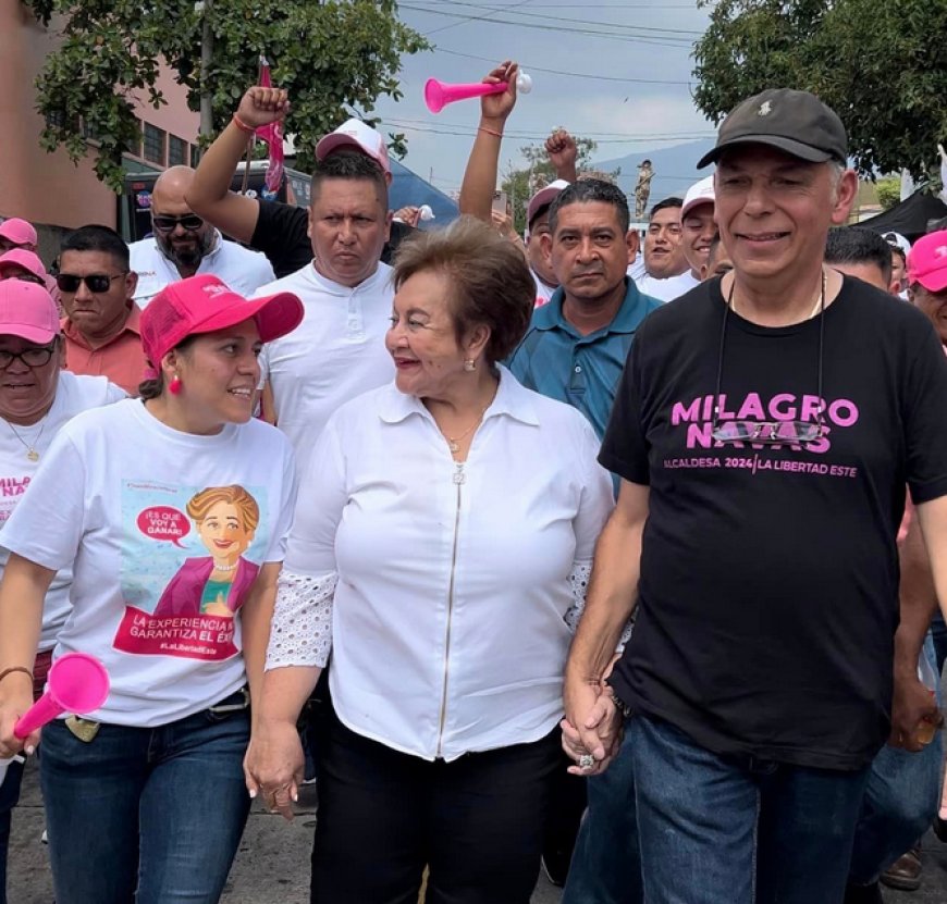 Milagro Navas gana la municipalidad de La Libertad Este