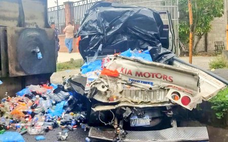 Hombre fallece al caerle un remolque en Cuscatlán