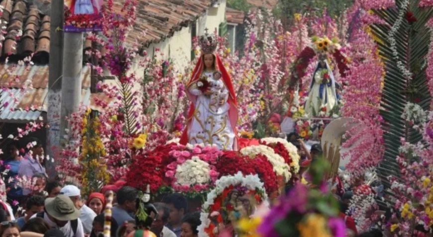 Panchimalco celebra su XLII Festival de Flores y Palmas