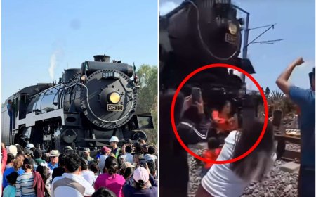 México: mujer fallece por tomarse selfie en estación de Nopala, Hidalgo
