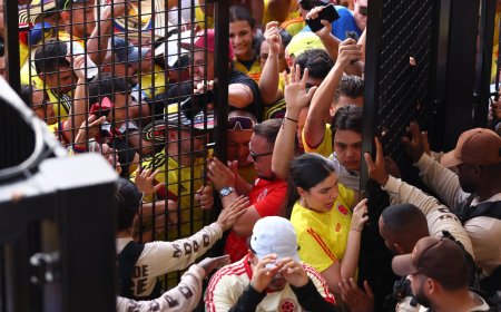 Disturbio de aficionados ocasionan retraso en la Copa América