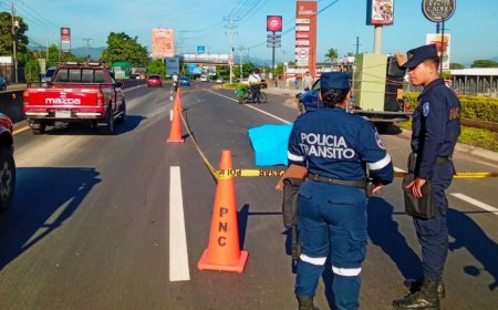 Motociclista fallecido en carretera panamericana