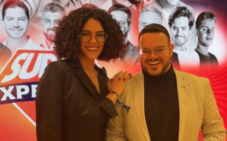 El comunicador José Patrício Neto y la empresaria Gi Soares participaron en la Experiencia Supere 2024 en São Paulo