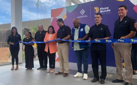 Agrisal inaugura oficialmente Plaza Mundo en Usulután