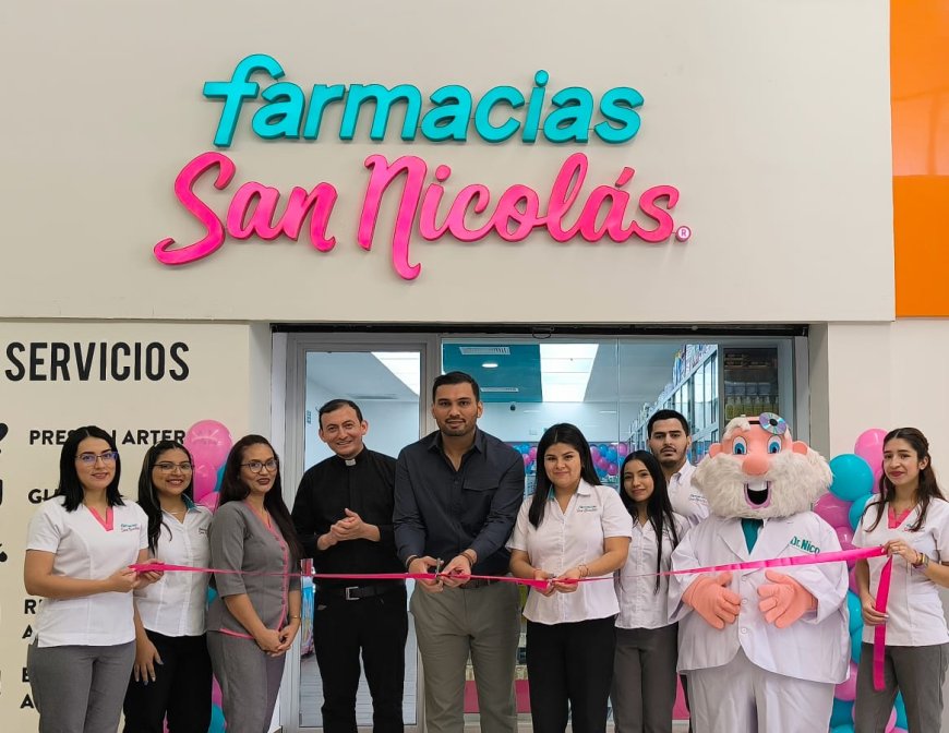 Farmacia San Nicolás inaugura nueva sucursal en Metrocentro San Miguel