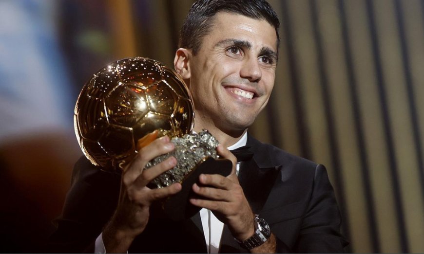 Balón de Oro 2024: Rodri gana el premio al mejor jugador de la temporada