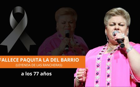 Muere la leyenda de las rancheras, Paquita la del Barrio, a sus 77 años