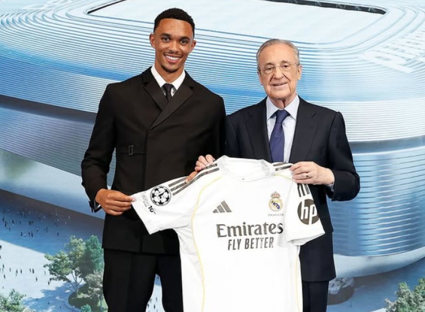 Trent Alexander-Arnold es presentado como nuevo jugador del Real Madrid