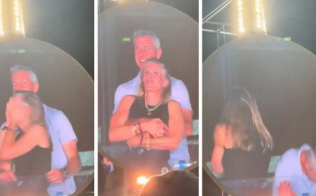 "Kiss Cam" de concierto de Coldplay revela infidelidad de reconocido empresario con su jefa de recursos humanos