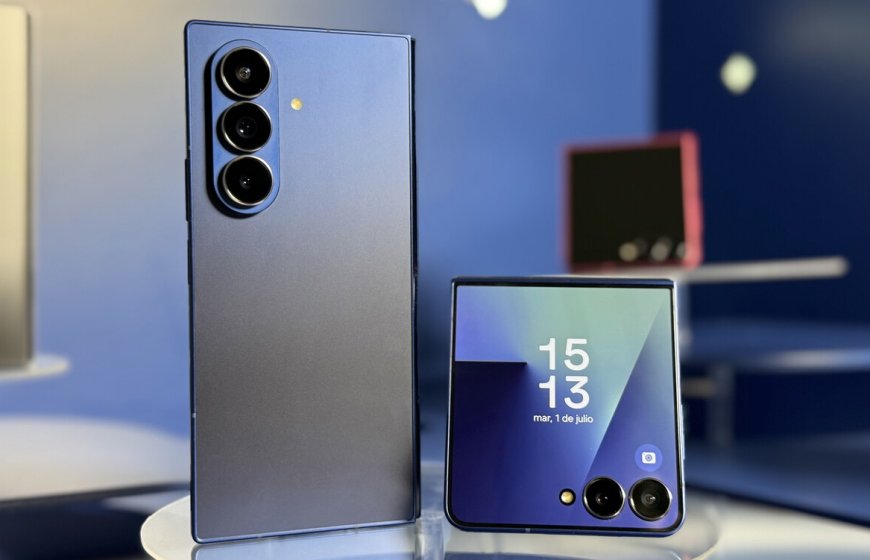 Así son los nuevos Galaxy Z Fold7 y Flip7