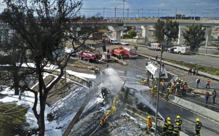 Tragedia en Iztapalapa: Explosión de pipa de gas deja decenas de víctimas con graves quemaduras