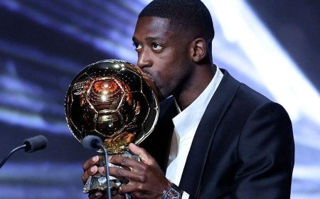 Ousmane Dembélé conquista el Balón de Oro 2025