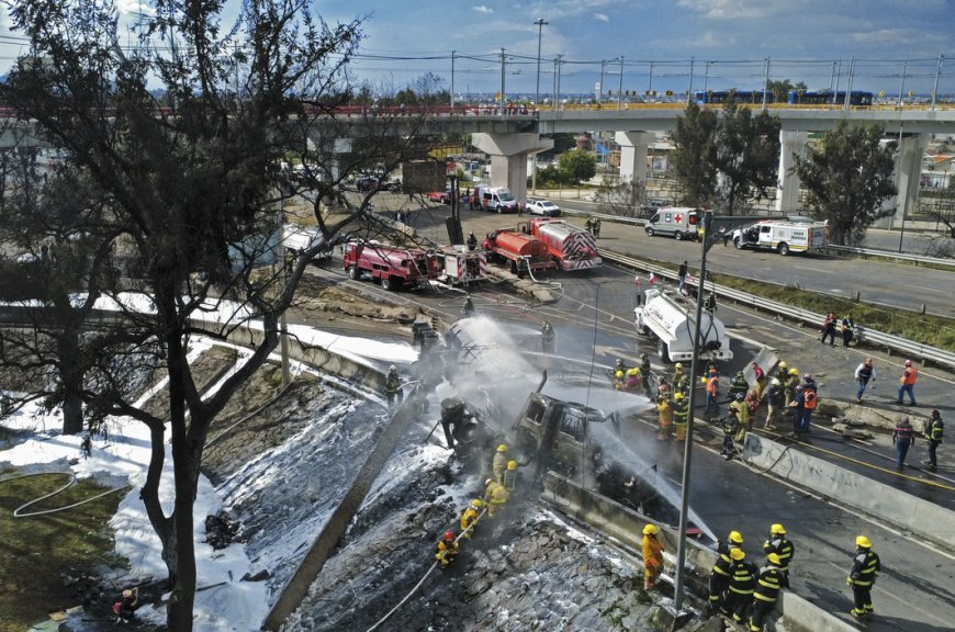 Tragedia en Iztapalapa: Explosión de pipa de gas deja decenas de víctimas con graves quemaduras