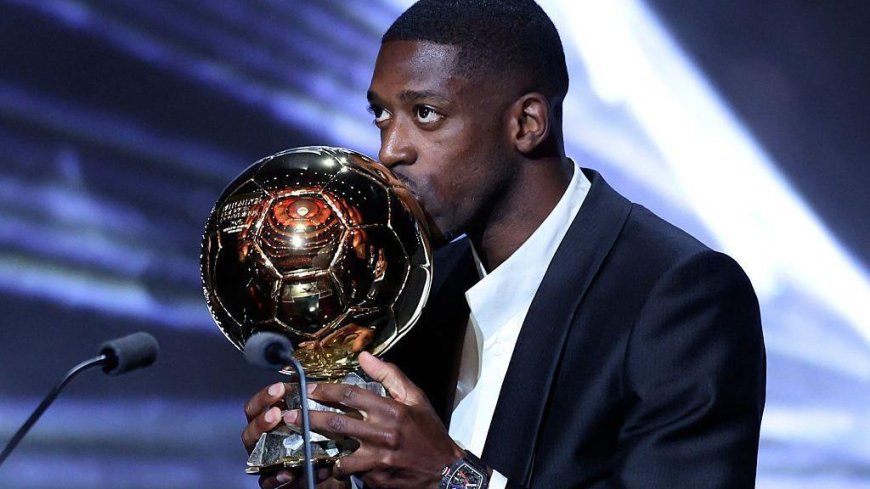 Ousmane Dembélé conquista el Balón de Oro 2025