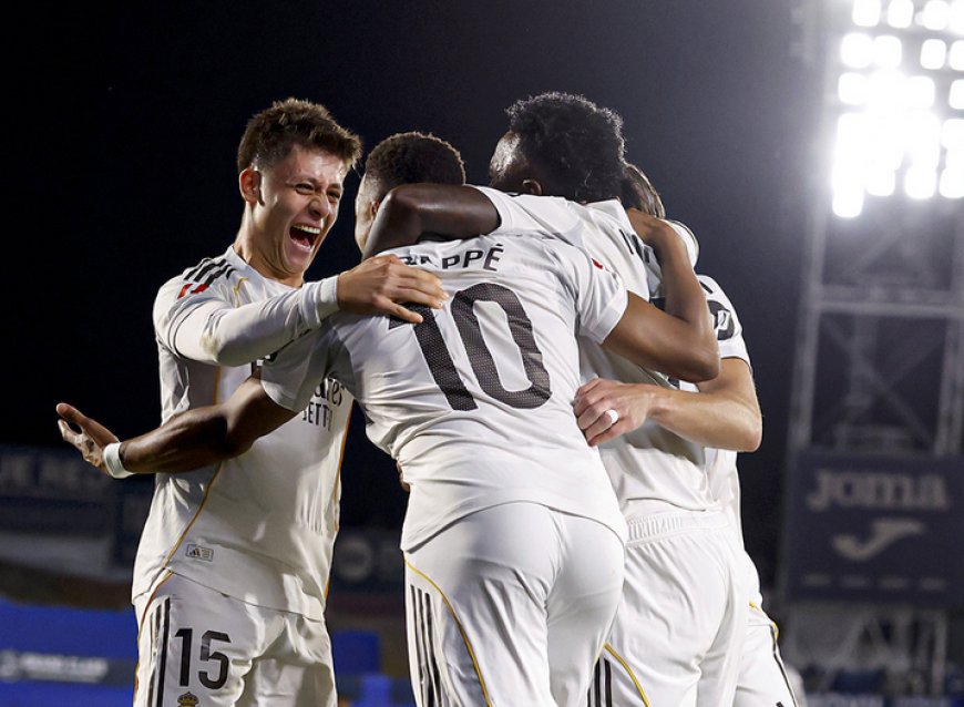 Real Madrid vence al Getafe y recupera el liderato de LaLiga
