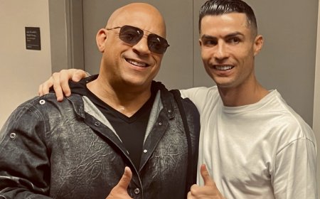 Cristiano Ronaldo podría dar el salto al cine en Rápidos y Furiosos junto a Vin Diesel