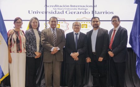 Universidad Gerardo Barrios obtiene certificación internacional QS Stars University Rating