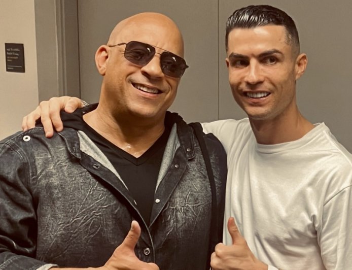 Cristiano Ronaldo podría dar el salto al cine en Rápidos y Furiosos junto a Vin Diesel