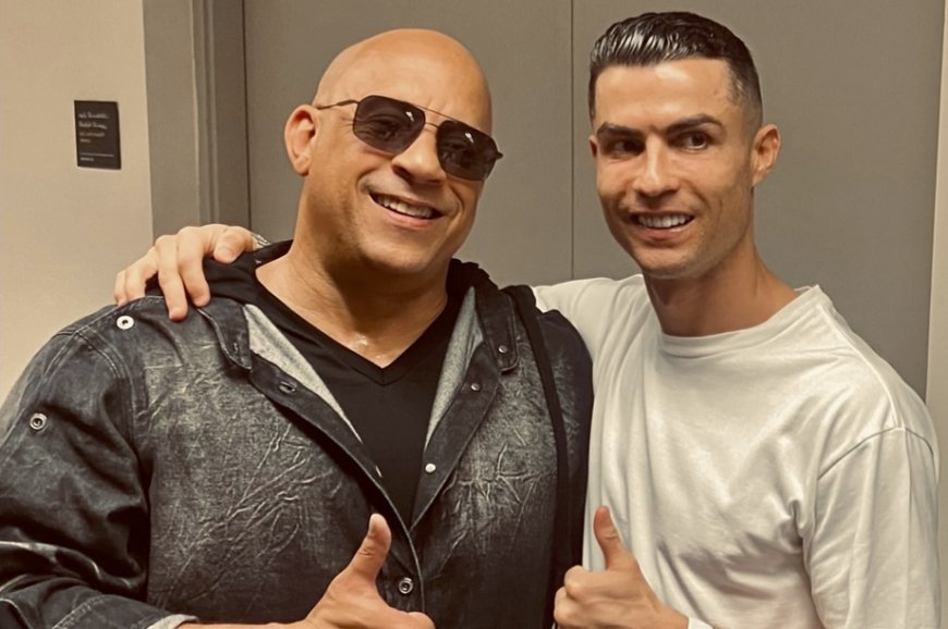 Cristiano Ronaldo podría dar el salto al cine en Rápidos y Furiosos junto a Vin Diesel