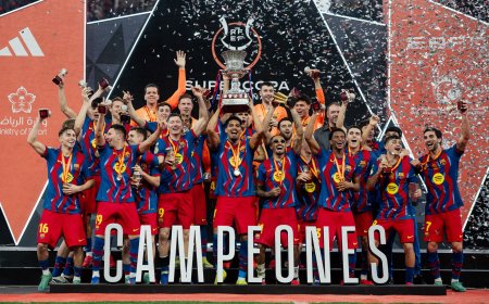 Una final de infarto, Barcelona vence al Real Madrid por la Supercopa de España 2026