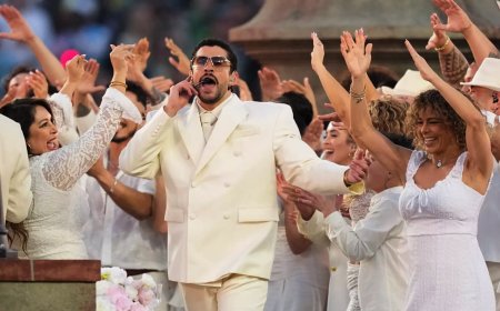 Bad Bunny ilumina el Super Bowl 2026 con un show de medio tiempo histórico