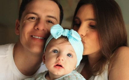 Lele Pons y Guaynaa revelan el rostro de su hija Eloísa