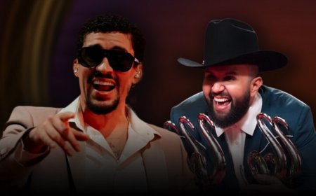 Bad Bunny y Carín León: máximos ganadores en Premio Lo Nuestro 2026