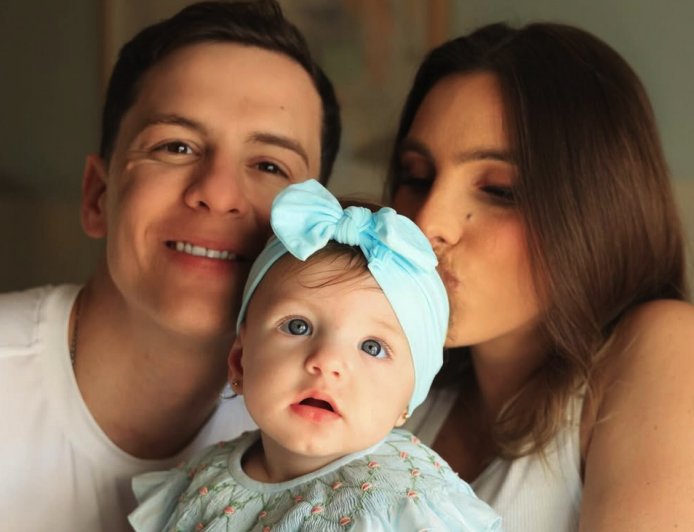 Lele Pons y Guaynaa revelan el rostro de su hija Eloísa