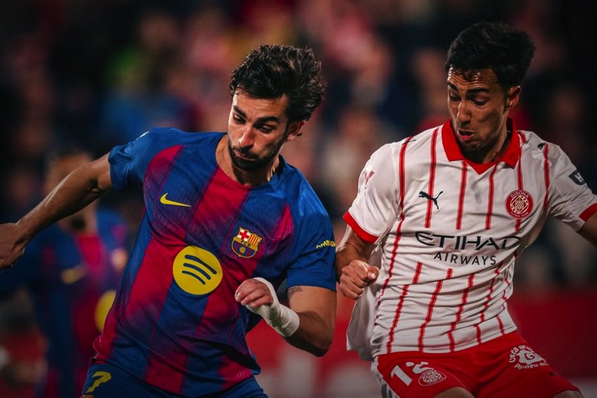 Barcelona pierde 2-1 ante Girona y queda en segunda posición de LaLiga