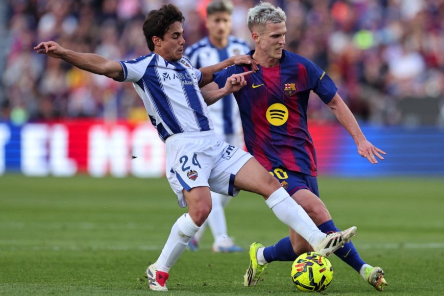 El Barcelona recupera el liderato en LaLiga tras goleada al Levante