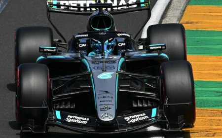 George Russell triunfa en Australia y Mercedes arranca la temporada con doblete