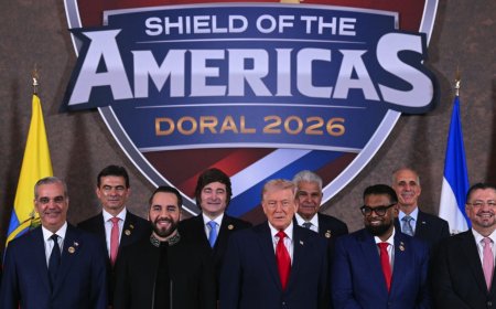 Trump lanza el Escudo de las Américas para enfrentar carteles de narcotráfico