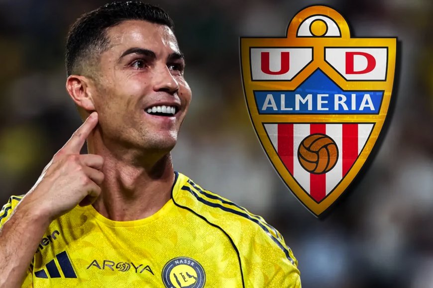 Cristiano Ronaldo da un paso histórico: adquiere el 25% de UD Almería