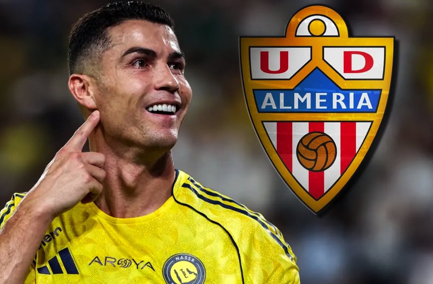 Cristiano Ronaldo da un paso histórico: adquiere el 25% de UD Almería