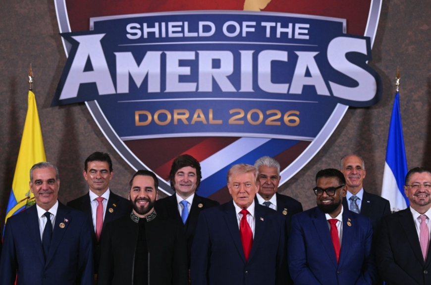 Trump lanza el Escudo de las Américas para enfrentar carteles de narcotráfico