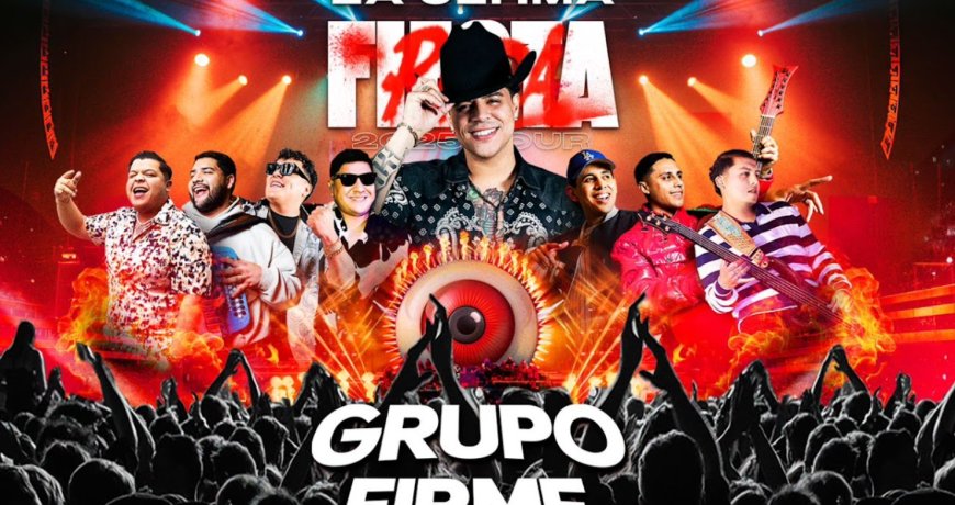 Grupo Firme encenderá el Cuscatlán con su gira internacional “La Última Peda Tour”