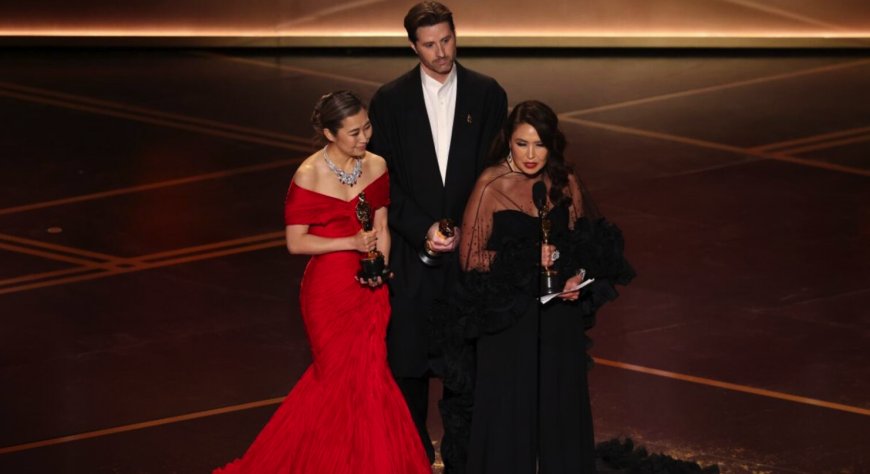 Las guerreras k-pop, se llevan el Óscar a mejor película animada