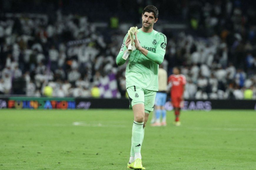 Lesión de Thibaut Courtois sacude al Real Madrid de cara a los cuartos de final de la Champions League