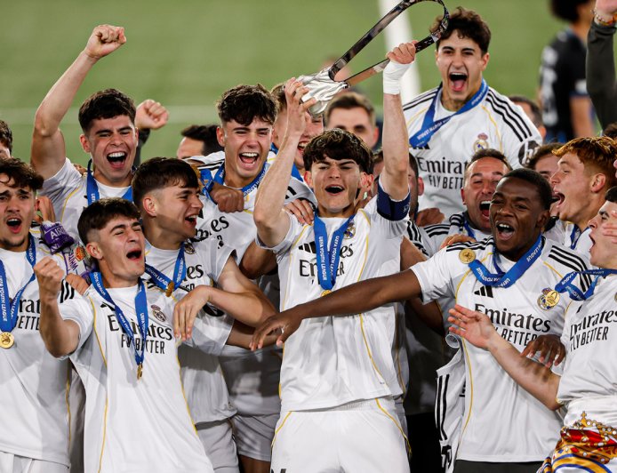 El Real Madrid Sub-19 se corona campeón de la UEFA Youth League 2026