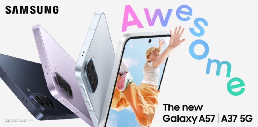 Samsung lanza los nuevos Galaxy A57 5G y A37 5G con inteligencia artificial y mejoras en rendimiento