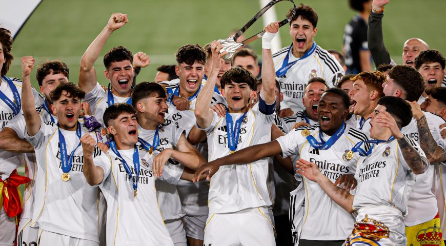 El Real Madrid Sub-19 se corona campeón de la UEFA Youth League 2026